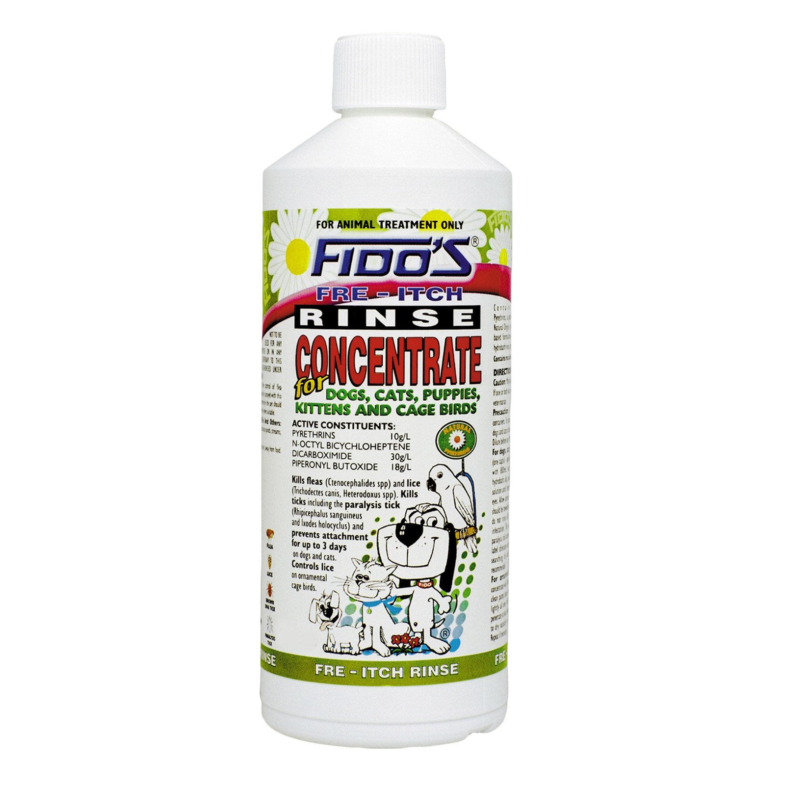 Fido's Fre-Itch Rinse Concentrate  500 Ml
